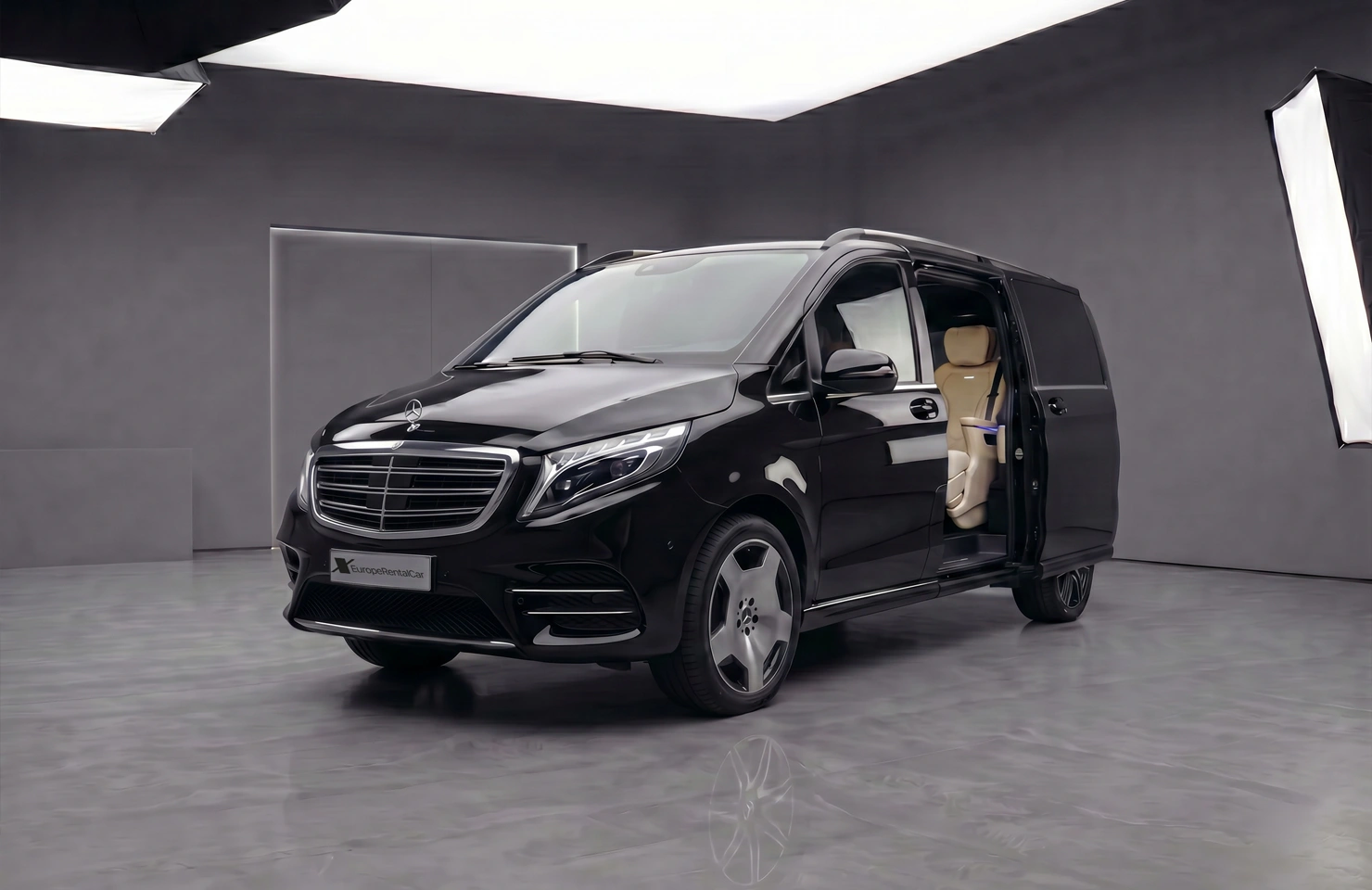 EUROPE RENTAL CAR - NCC Noleggio con conducente - Mercedes V 250 d EXCLUSIVE Extralong